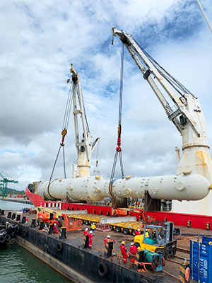 Heavy Lift Transport & General Cargo - Brunei Fertilizer Complex