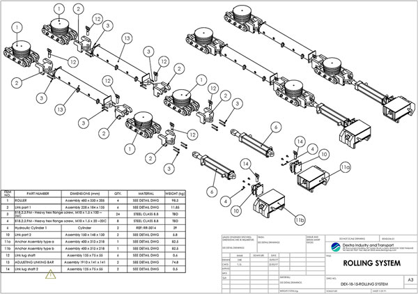 Skidding system